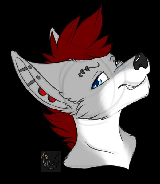 in-stream headshot by KittenFox by RexCanis -- Fur Affinity [dot] net