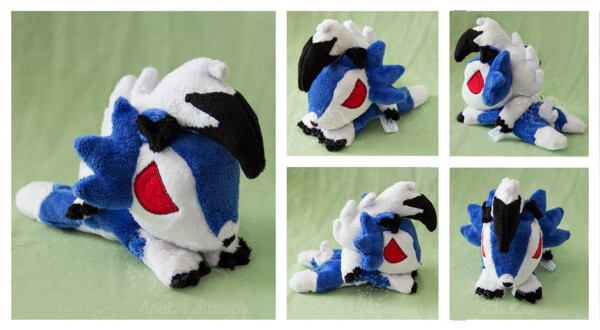 shiny rockruff plush