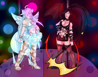 Panty vs. Kneesocks