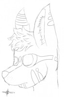 Fursona head practice, new angle
