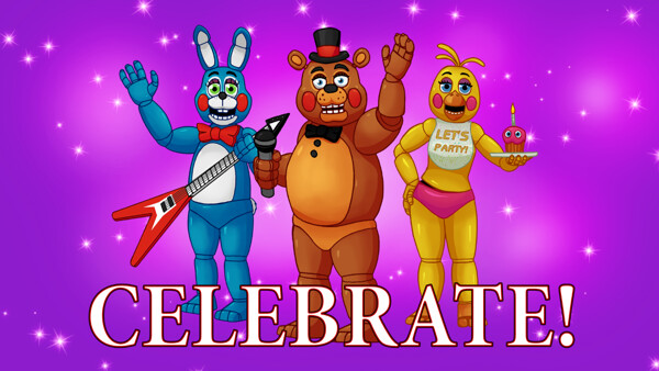 Spotlight Celebration AU FNAF 2 Lineup (#2) by StellaEX on DeviantArt