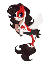 My OC Sea pony - Kora Fin