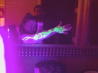 Tribal Highlighter Blacklight fun