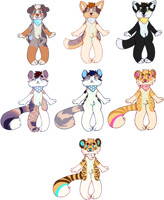 selling old fursonas | OTA | 7/7 OPEN | NEED GONE!