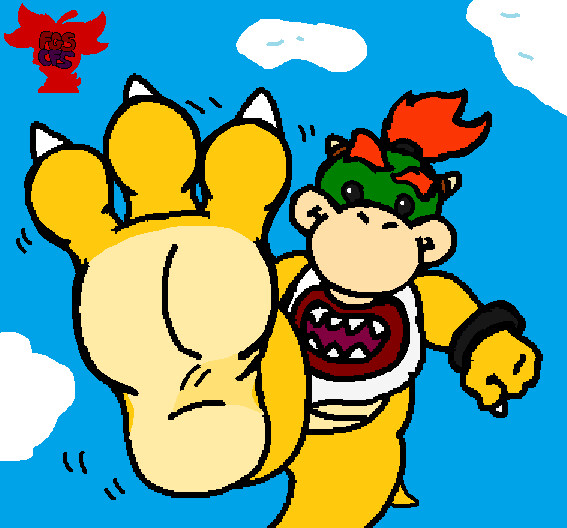 Bowser & Bowser Jr. - Patreon Voted Pic by Starrffax -- Fur Affinity [dot]  net