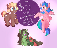 $5 MLP Commissions!
