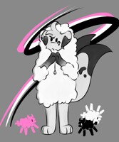 Logo dressed as a sheep x3