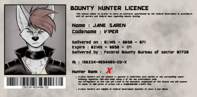 Shiba Cross Bounty hunter outfit ( gift ) by WhiteMageTifa -- Fur