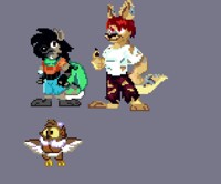 16 bit sprite designs