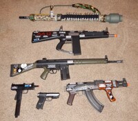 airsoft arsenal 2018 (airsoft scrap) by whassuppp56 -- Fur Affinity [dot]  net