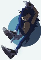 Dark Sonic by leoooDH -- Fur Affinity [dot] net