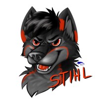 Stihl badge shaded