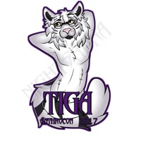 [G]Tiga Anthrocon Badge