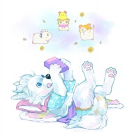 Dreamy Videogame Pup