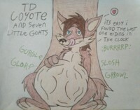 TD.Coyote and seven little goats alternate ending (VORE) pt1