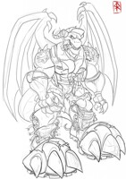 Weredragon Muscle by Tanngrisnir