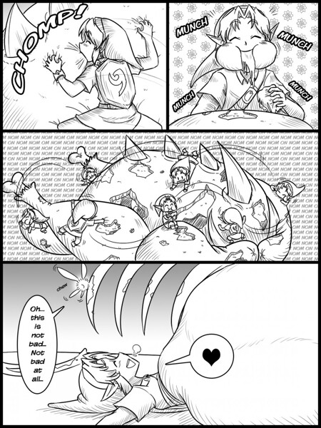 Ocarina of Vore Chapter 3 page 8 by volezor.