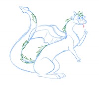 Aqua Dragon WIP