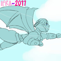 Saphirien the Superhero!