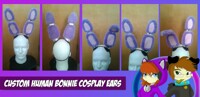 Custom Human Bonnie Cosplay Ears - By Luminary!