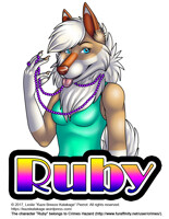 2017 CON BADGE: Ruby