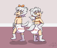Butt Month - Rikku and Rukka