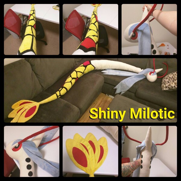 shiny milotic plush