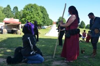 Kiko on the medieval market