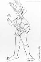 Anthrocon 2016 sketch - Kelvin Lion