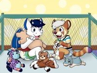 Plushies play time !
