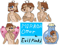 (C) Rudderbutt stickers