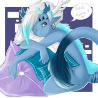 Bed Time? - Art by Vitamin