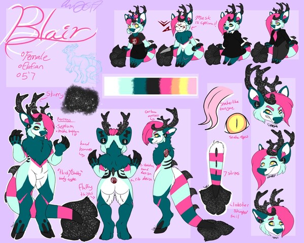 Ravane Reference sheet by TheAgentMyers -- Fur Affinity [dot] net