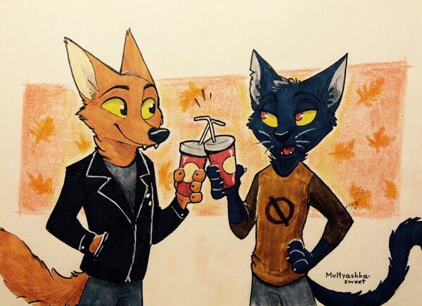 Night in the woods (Katnay) : r/furry