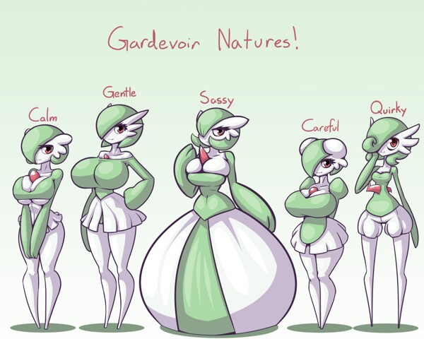 Gardevoir Natures! by LimeBreaker -- Fur Affinity [dot] net