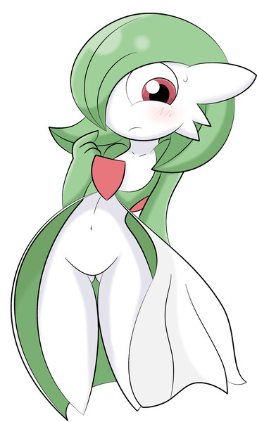 Gardevoir Fan Art by TheGreenCoffii -- Fur Affinity [dot] net