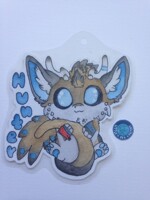 hunter chibi badge