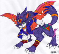 Blaze the Pyrokinetic Mistress 2 - Colored