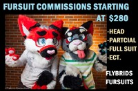 FURSUIT COMMISSIONS (STARTING AT $280)