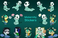 Personal: Iggi Maternity Stickers