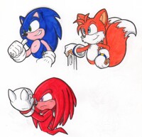 Super Hyper Sonic Knuckles by OrangeTavi -- Fur Affinity [dot] net