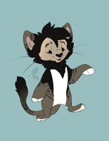 koba the tabby cat lion