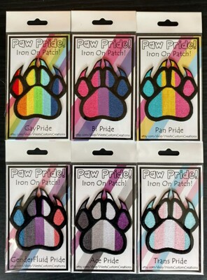 paw pride pins