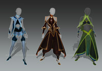 (CLOSED) - Female Outfit Adoptable Set #010