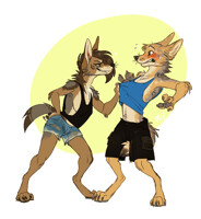 Sahara and Hamilton by grau
