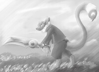 TrisHelian With Sword
