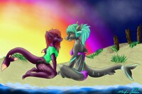 Beach Date - Adelaide and Adrianne