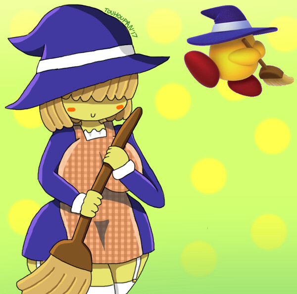 Anthrofied - Broom Hatter by Touhoufan -- Fur Affinity [dot] net