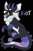 Riot the monster!