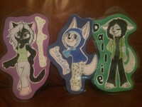 More finished Etsy badges ($9)